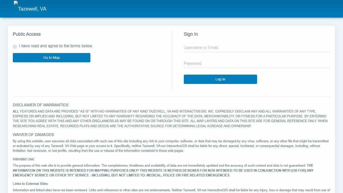 Tazewell, VA | Login